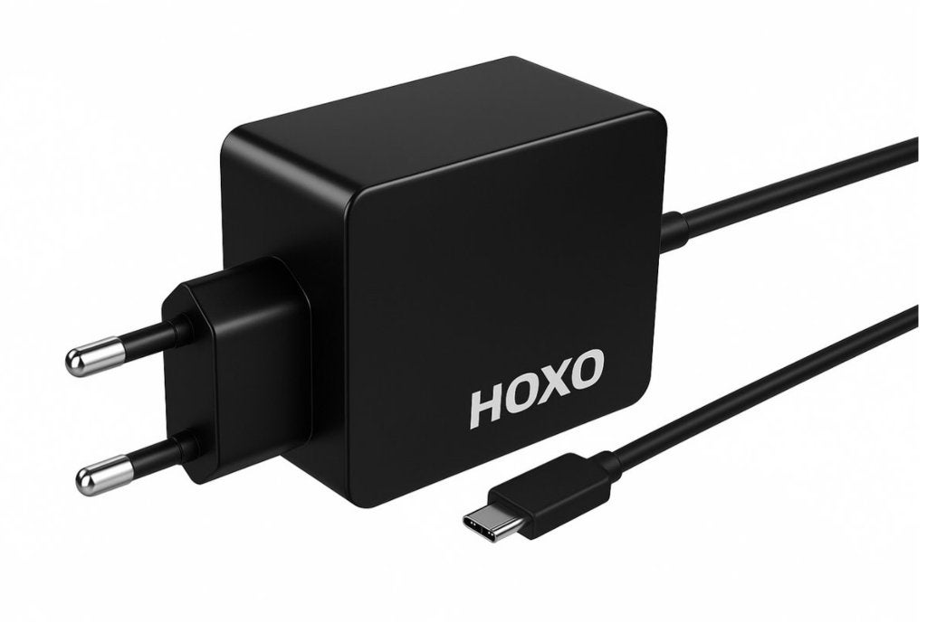 USB-C 65W GaN Universele Laptop Oplader - 1.8 Meter, Computers en Software, Laptop-opladers, Ophalen of Verzenden, Nieuw, Hoxo