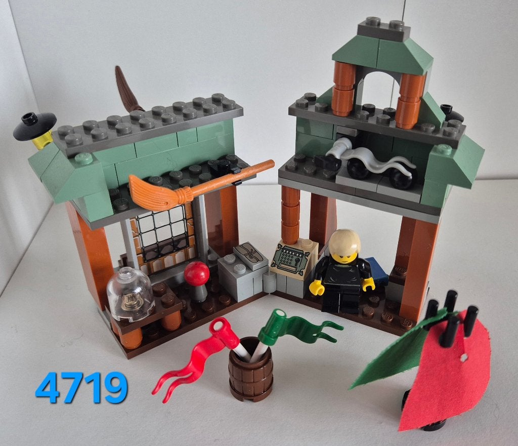 4719 Quality Quidditch supplies, Lego, Harry Potter, Ophalen of Verzenden, Complete set