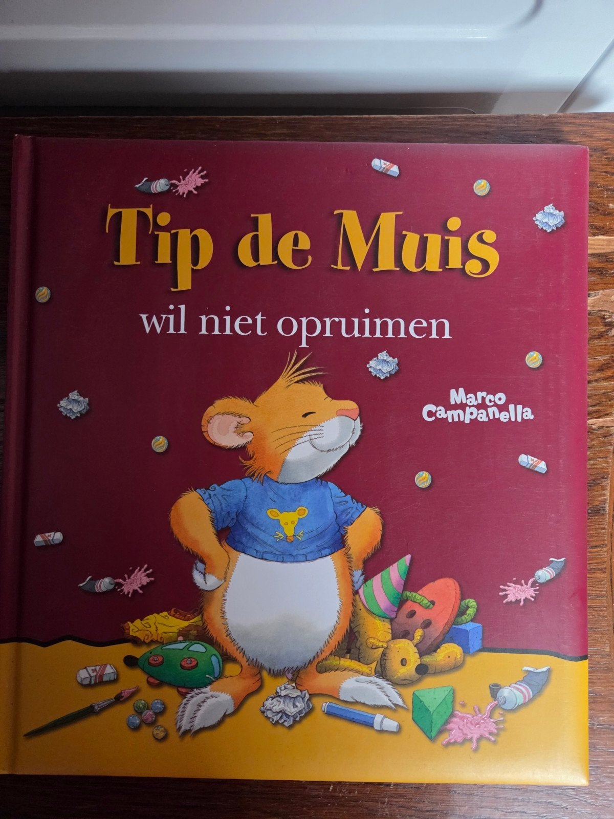 Tip de Muis wil niet opruimen - Prentenboek, Boeken, Ophalen, Fictie algemeen, Jongen of Meisje, Zo goed als nieuw