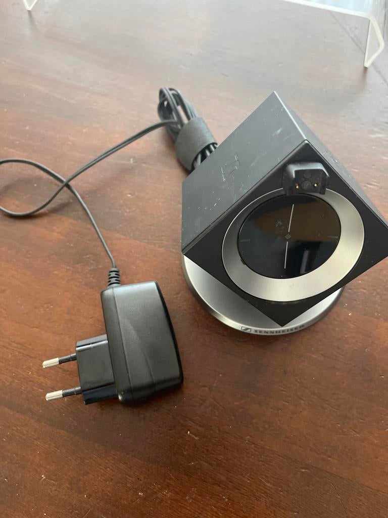 Sennheiser DW BS Phone Headset Speaker + Adapter 6V, Computers en Software, Headsets, Ophalen of Verzenden, Gebruikt