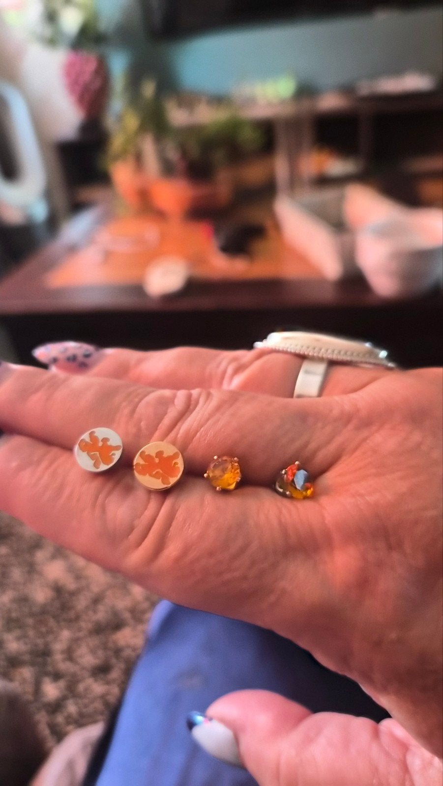 Melano twisted meddy 5 euro per stuk, Sieraden, Tassen en Uiterlijk, Ringen, 20 of groter, Nieuw, Oranje, Ophalen of Verzenden