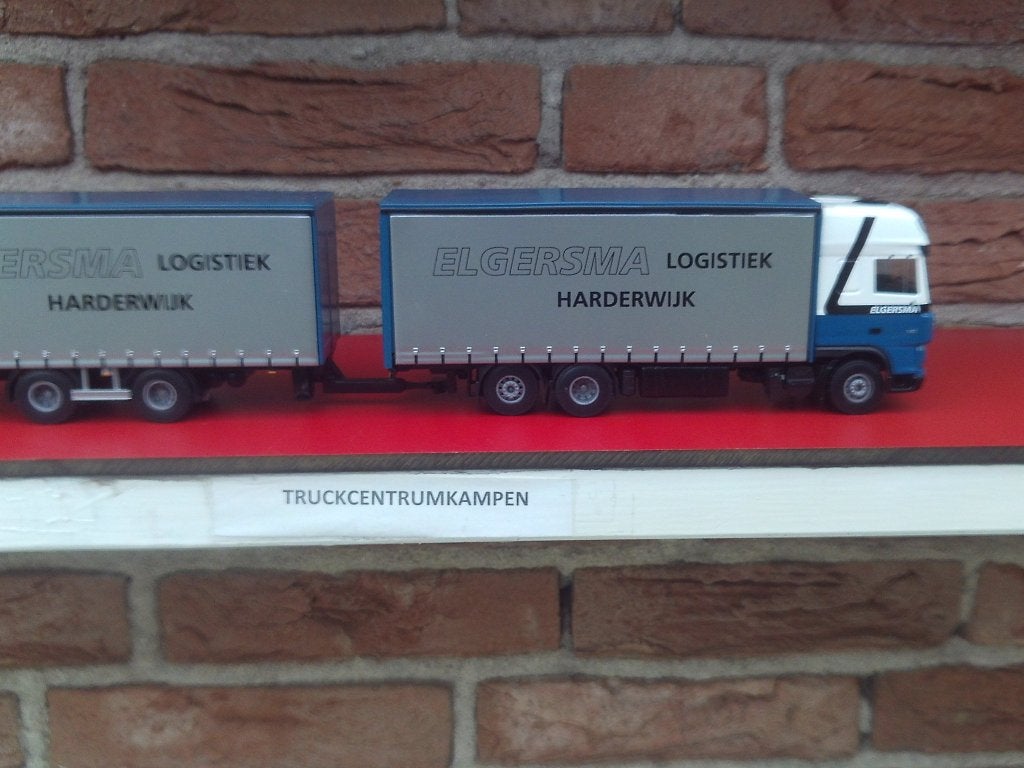 Lion Toys  Daf  XF  van  Elgersma - Harderwijk., Ophalen of Verzenden, Nieuw, Bus of Vrachtwagen, Lion Toys