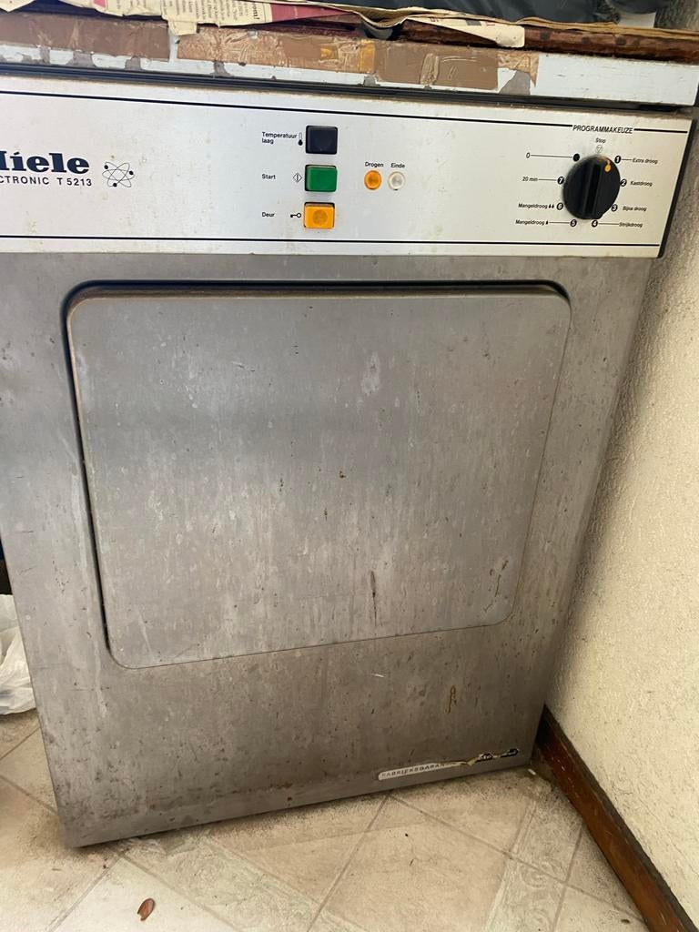 Miele ELECTRONIC T 5213 Wasdroger, Witgoed en Apparatuur, Wasdrogers, 6 tot 8 kg, Gebruikt, Luchtafvoer, Ophalen of Verzenden