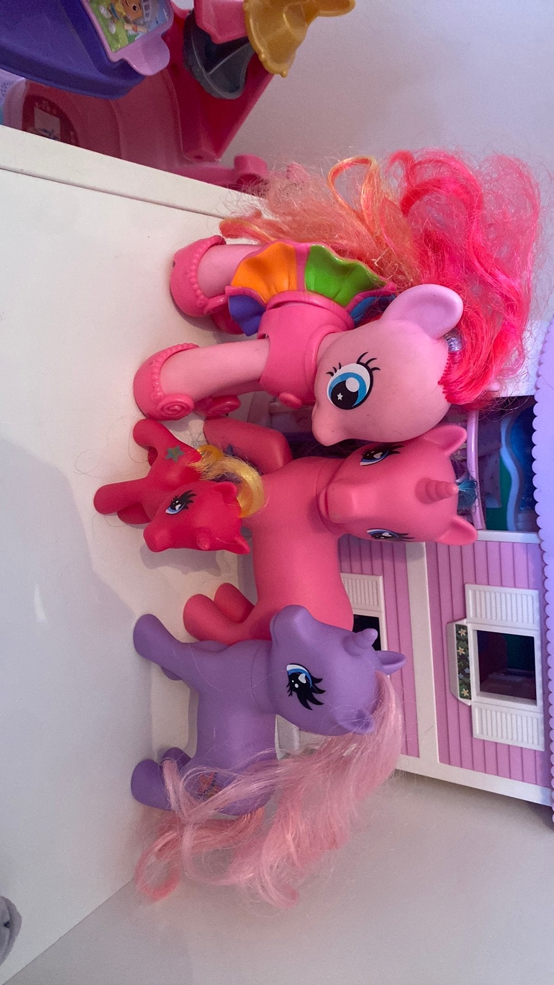 4 pony paardjes, Ophalen of Verzenden, Zo goed als nieuw