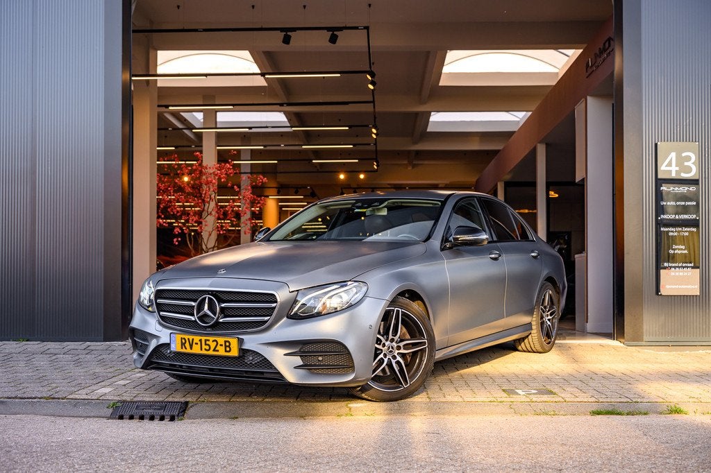 Mercedes-Benz E-klasse 220 d Business Solution AMG |Carplay|, Achterwielaandrijving, Gebruikt, Euro 6, 4 cilinders