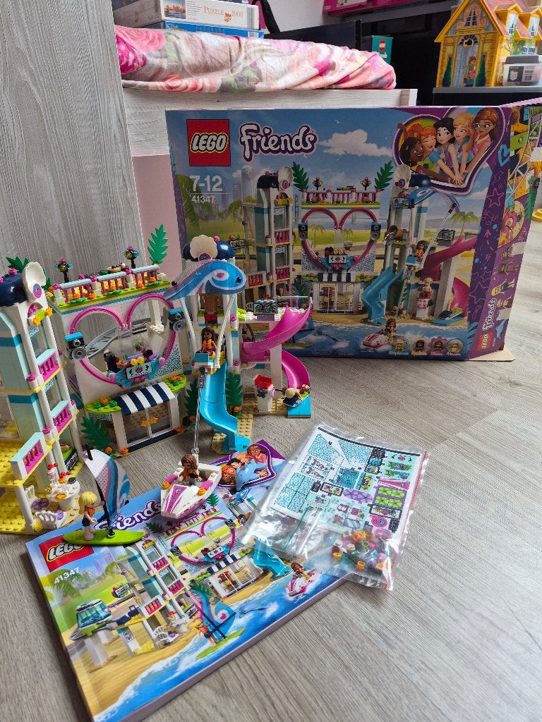 LEGO Heartlake City Resort(41347)100%COMPL+New sticker, Lego, Nieuw, Friends, Ophalen of Verzenden