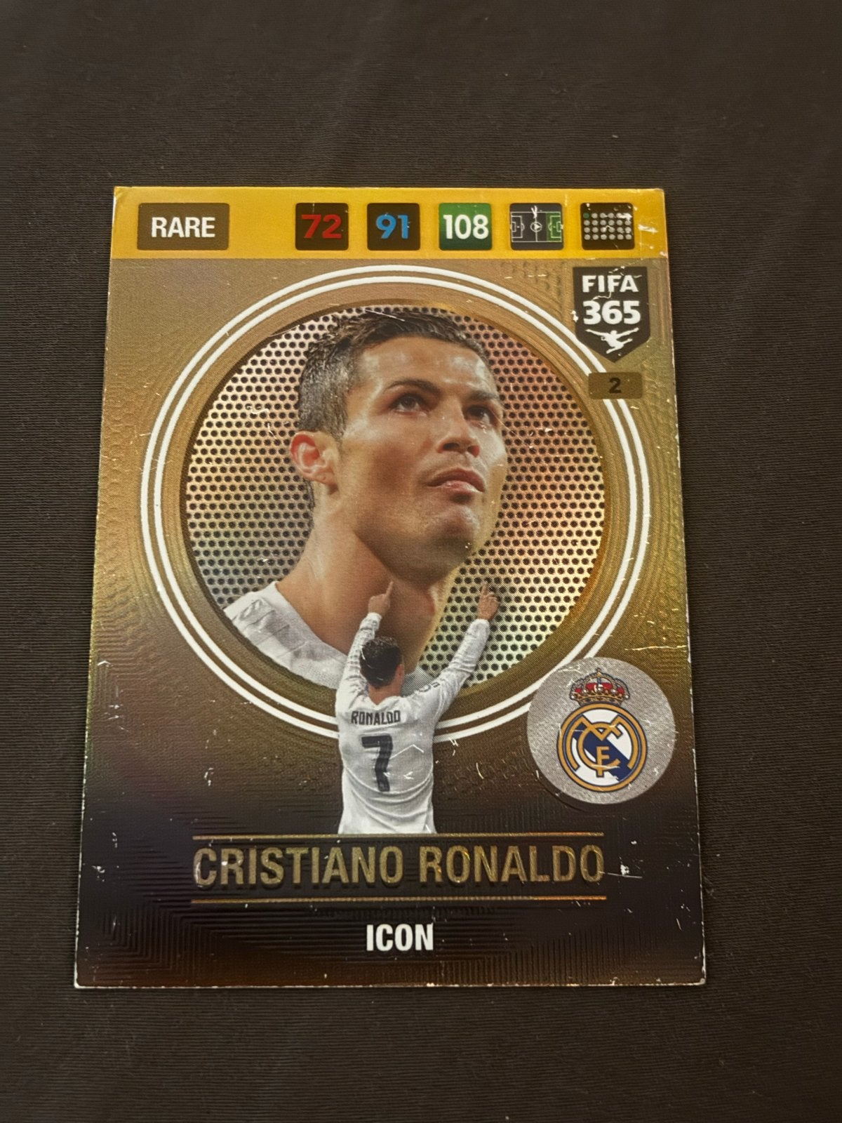 Cristiano Ronaldo FIFA 365 ICON Spelerskaart, Ophalen of Verzenden, Gebruikt, Buitenlandse clubs, Spelerskaart