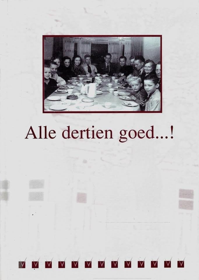 BOEK HAARLEMERMEER ALLE DERTIEN GOED ... !  FAM. LANSER, Boeken, Ophalen of Verzenden, Nieuw, J .Lanser