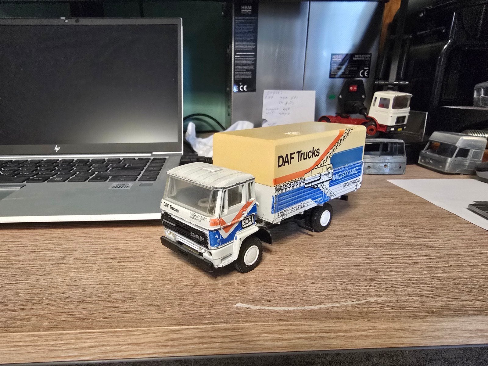 Daf Dakar Rally, Ophalen of Verzenden, Gebruikt, Bus of Vrachtwagen, Lion Toys