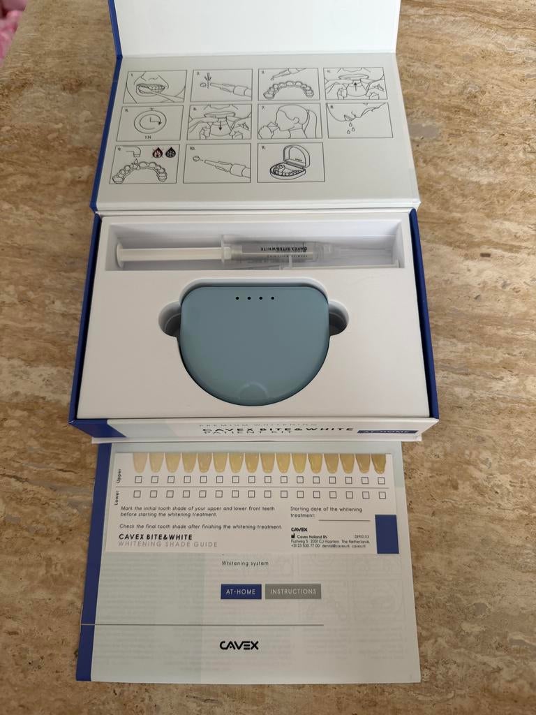 Cavex Bite & White Patient Kit, Ophalen of Verzenden, Nieuw, Gehele gezicht, Verzorging