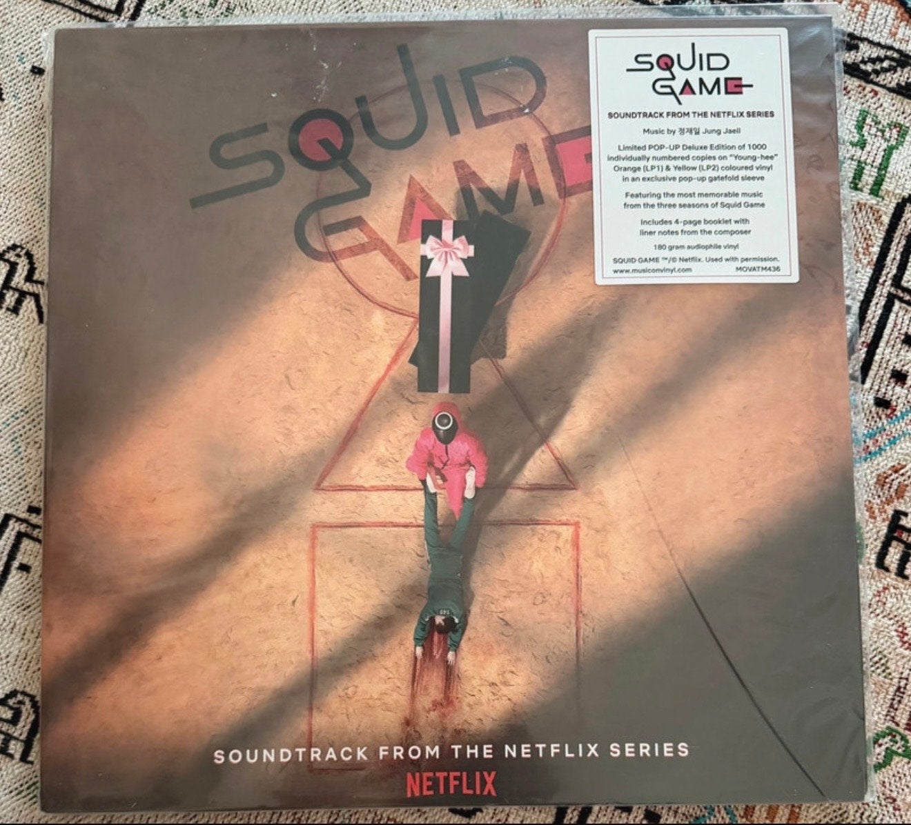 Squid Game Soundtrack - Limited POP-UP Deluxe Edition LP, Geseald, Ophalen of Verzenden, 12 inch, Nieuw in verpakking