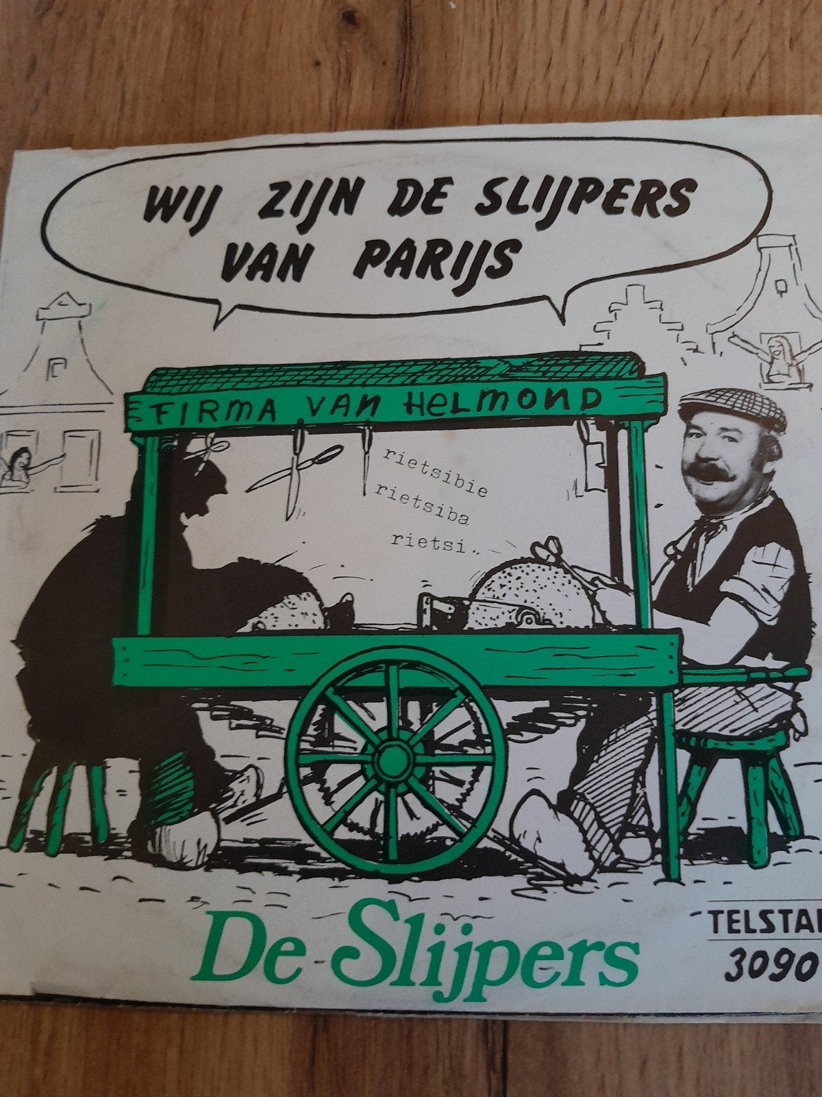 De slijpers 7 inch wij zijn de slijpers van parijs, Cd's en Dvd's, Vinyl Singles, Ophalen of Verzenden, Zo goed als nieuw, Nederlandstalig