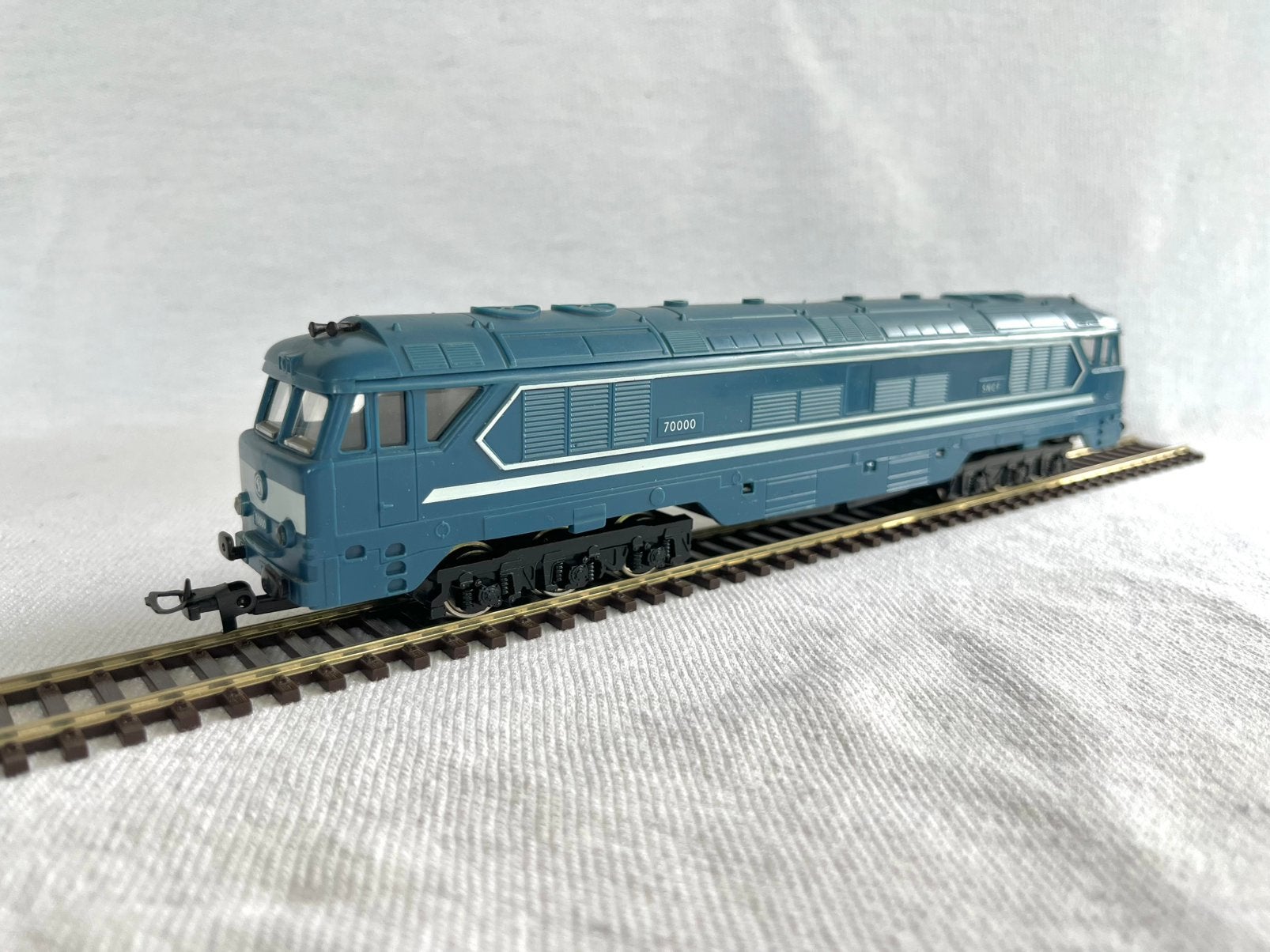 Mehano SNCF CC70000 Diesellok H0, Overige merken, Gebruikt, Ophalen of Verzenden, Analoog