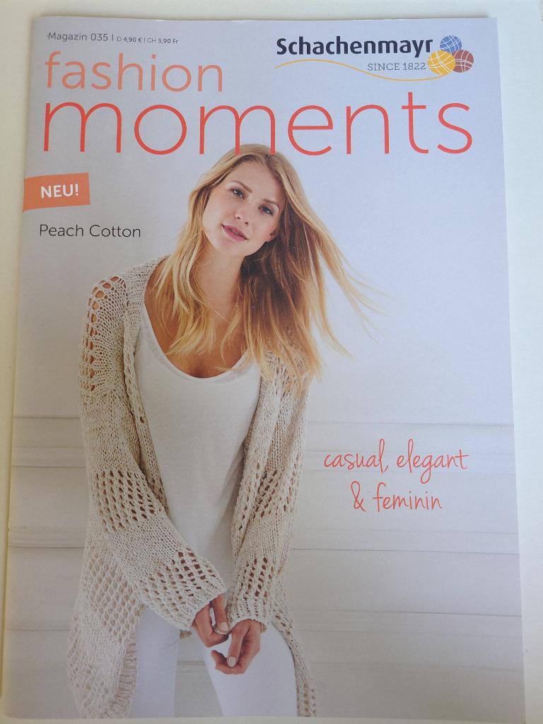 Schachenmayr fashion moments 035, Ophalen of Verzenden, Zo goed als nieuw, Haken, Patroon of Boek