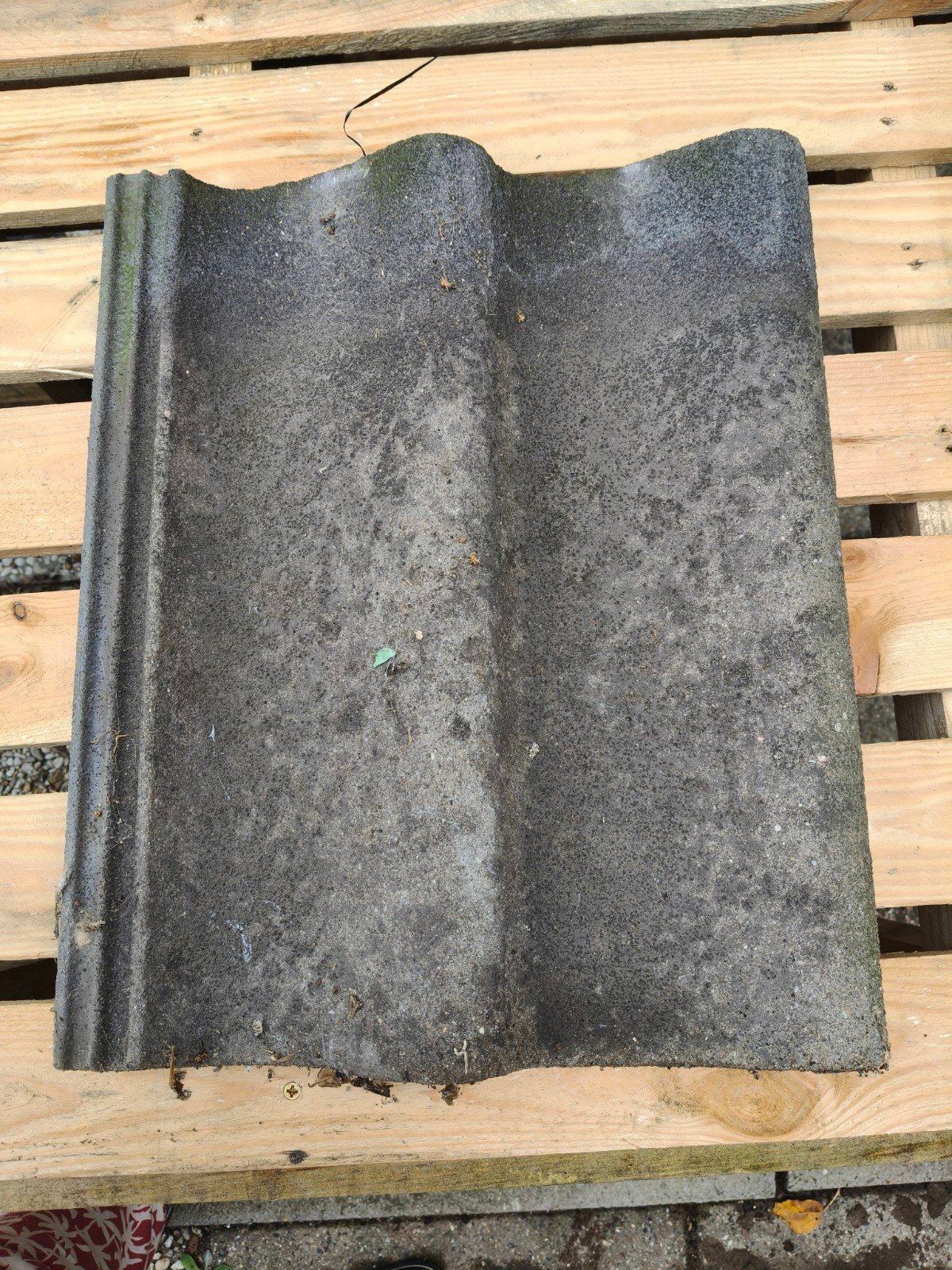 Dakpannen antraciet, Doe-het-zelf en Verbouw, Dakpannen en Dakbedekking, Ophalen, Overige materialen, Dakpannen, Grijs