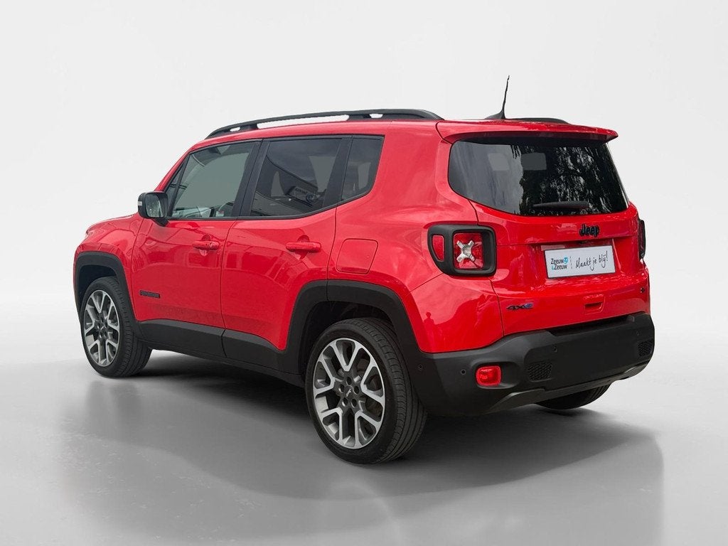 Jeep Renegade 4xe 240 Plug-in Hybrid Electric S | Stoel/stuu, Auto's, Jeep, Automaat, 12 maanden, Stof, Gebruikt