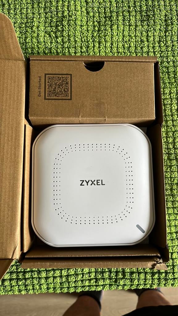 Zyxel WiFi 6 Access Point AX1800 - PoE, Computers en Software, Accesspoints, Ophalen of Verzenden, Zo goed als nieuw, ZyXel