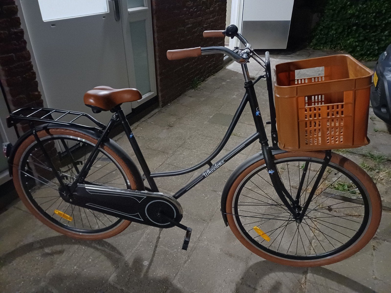 Tekoop, Fietsen en Brommers, Fietsen | Dames | Omafietsen, Ophalen, Terugtraprem, 53 tot 56 cm, Wheelerz