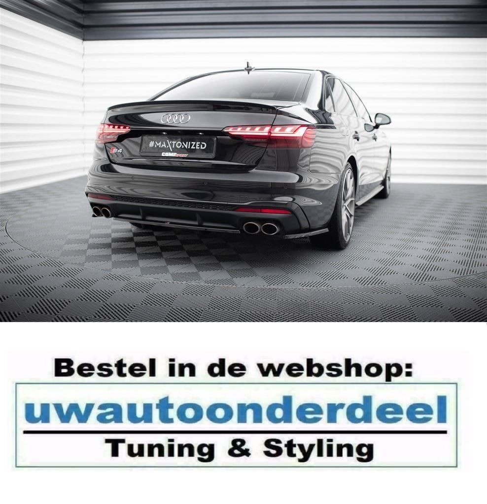 Maxton Central Rear Valance Spoiler Geschikt Voor Audi S4 B9