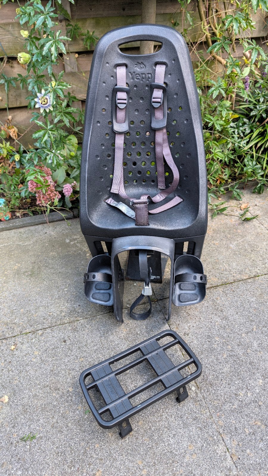 Yepp achterzitje met base, Achterzitje, Yepp, 9 t/m 18 kg, Ophalen of Verzenden