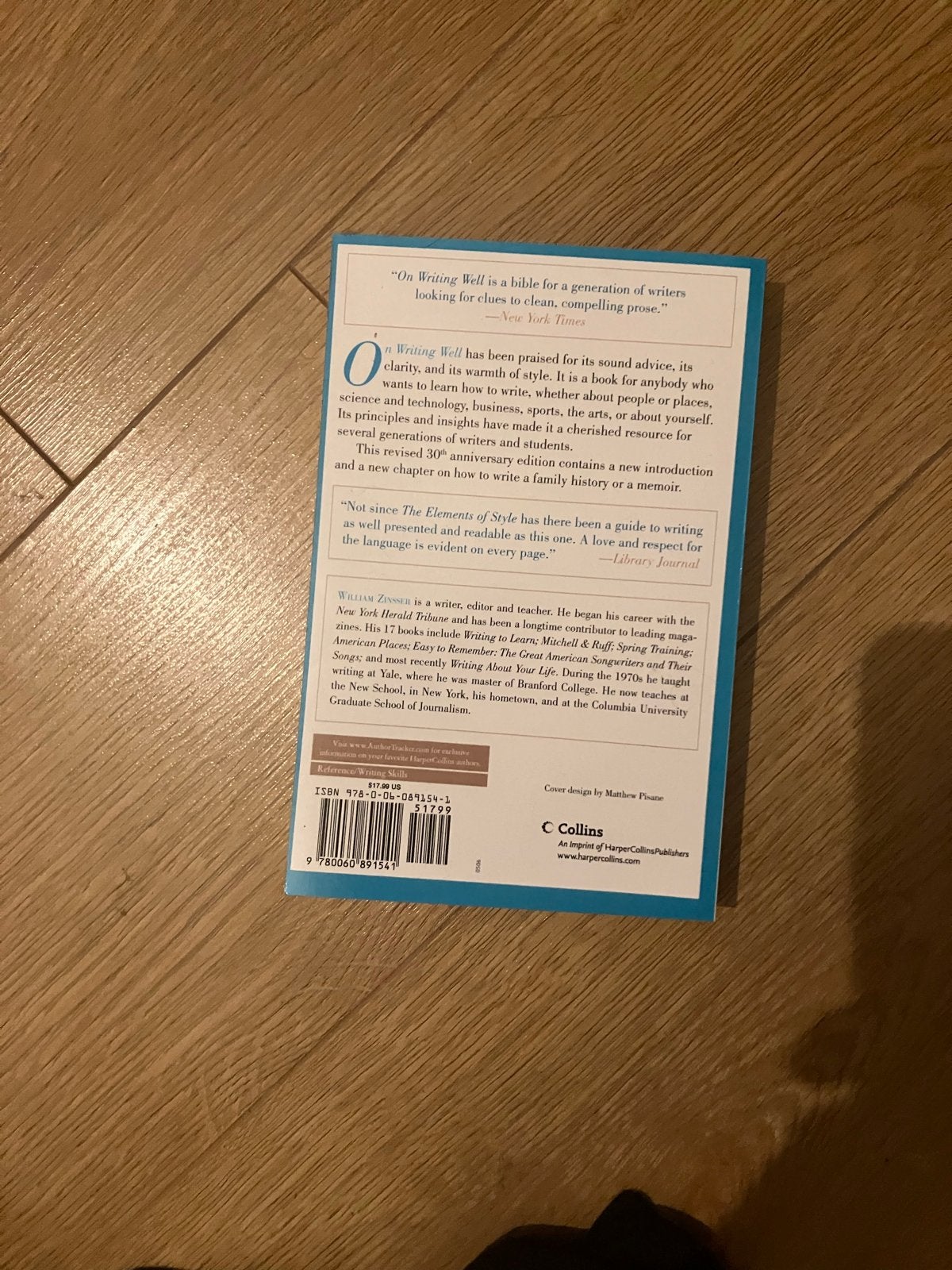 On Writing Well - William Zinsser (30th Anniversary), Ophalen of Verzenden, Zo goed als nieuw, Amerika