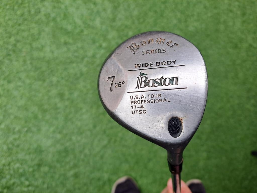 Boston Boomer series wood houten #7 golfclub, Sport en Fitness, Golf, Ophalen, Gebruikt, Club, Overige merken