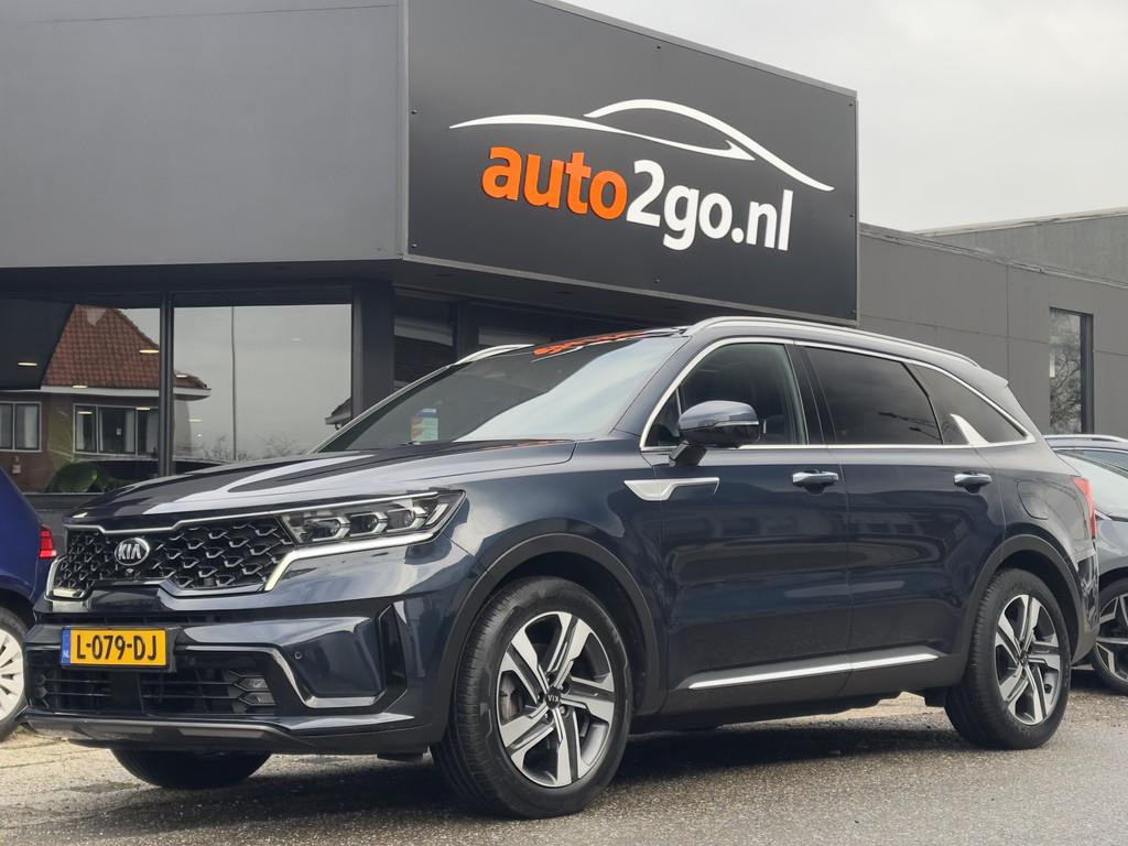 Kia Sorento 1.6 T-GDI AUT6 HYBRID 7PRS EXECUTIVE-LINE PANODA, Auto's, Gebruikt, 4 cilinders, Blauw, Hybride Elektrisch/Benzine