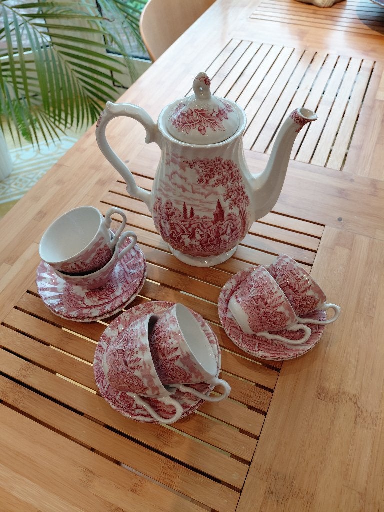 antiek servies, Ophalen, Gebruikt