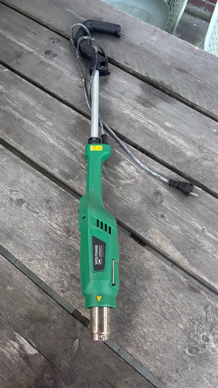 Elektrische onkruidbrander Wolfgang Germany, Ophalen of Verzenden, Gebruikt