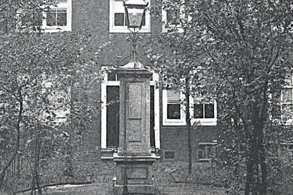 700478 Amsterdam Rozenhofje Rozengracht 1907 Gelopen, Ophalen of Verzenden, Voor 1920, Gelopen, Noord-Holland