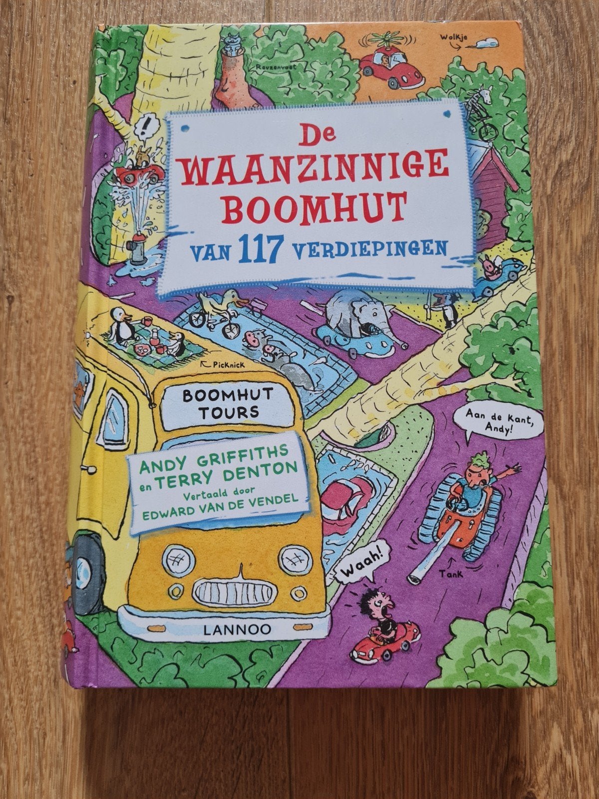 Terry Denton - De waanzinnige boomhut van 117 verdiepingen, Terry Denton; Andy Griffiths, Fictie algemeen, Ophalen of Verzenden