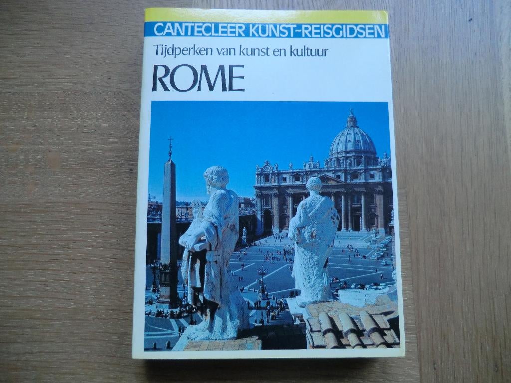kunst-reisgids - Rome - cantecleer, Boeken, Reisgidsen, Europa, Ophalen of Verzenden, Reisgids of -boek, Gelezen