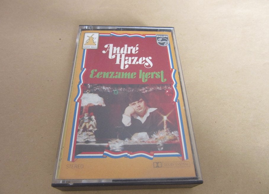 Andres Hazes cassettebandje  Eenzame kerst, Cd's en Dvd's, Cassettebandjes, Verzenden, Zo goed als nieuw, Nederlandstalig, 1 bandje