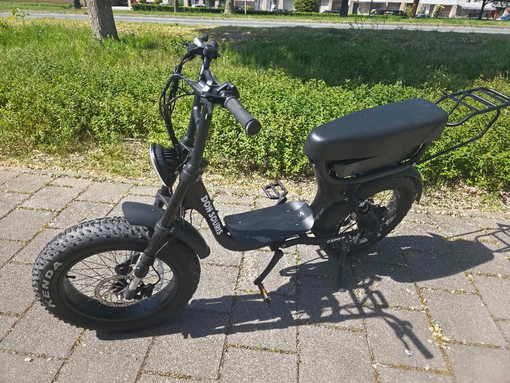 Fatbike Don Souris Capo Premium, Ophalen, Zo goed als nieuw, 50 km per accu of meer, Overige merken