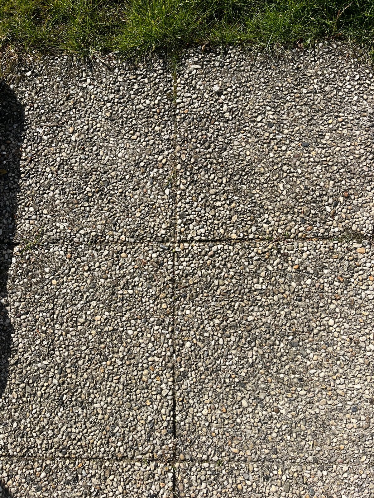 Uitgewassen grindtegels 50x50, Tuin en Terras, Ophalen of Verzenden, Zo goed als nieuw, Beton, Terrastegels