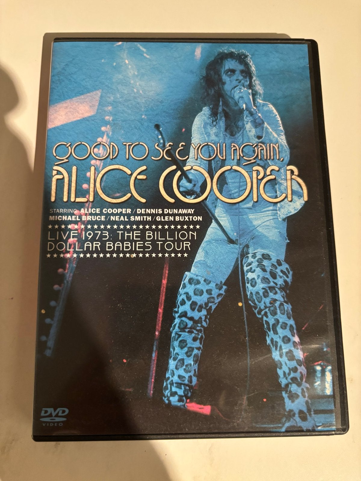 Alice Cooper - Good to See You Again (Live 1973) DVD, Nederlands, Ophalen of Verzenden, Concert, Vanaf 12 jaar