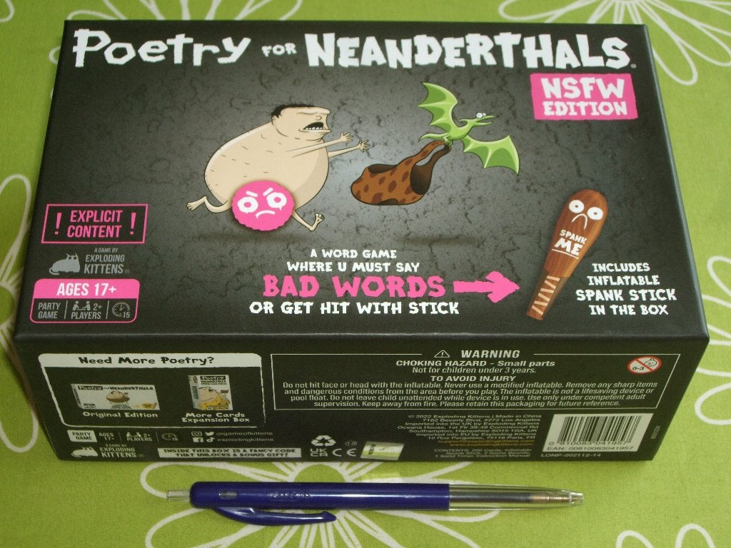 Poetry for Neanderthals - NSFW edition by Exploding kittens, Vijf spelers of meer, Ophalen of Verzenden, Nieuw