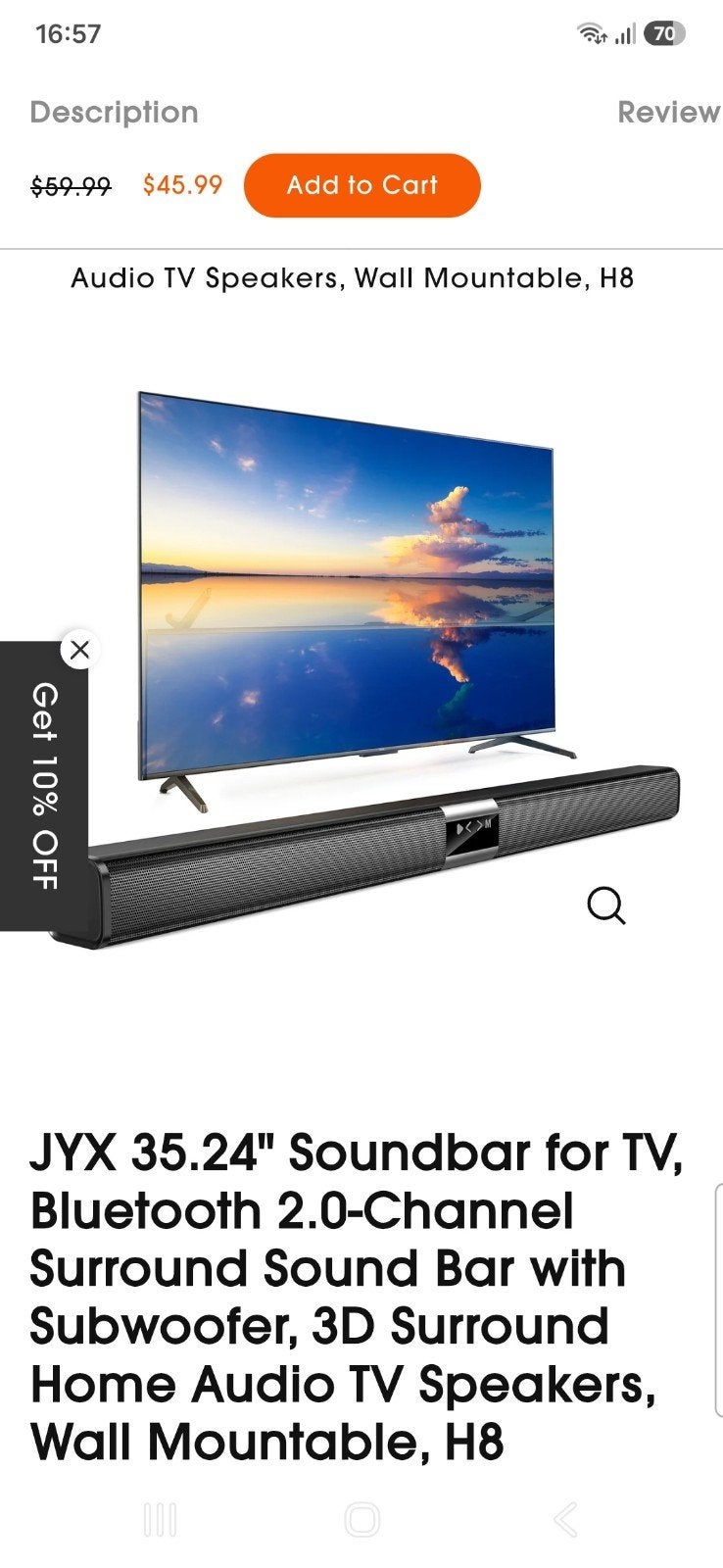 JYX H8 draagbare speaker (Model: H8), Ophalen, Bluetooth