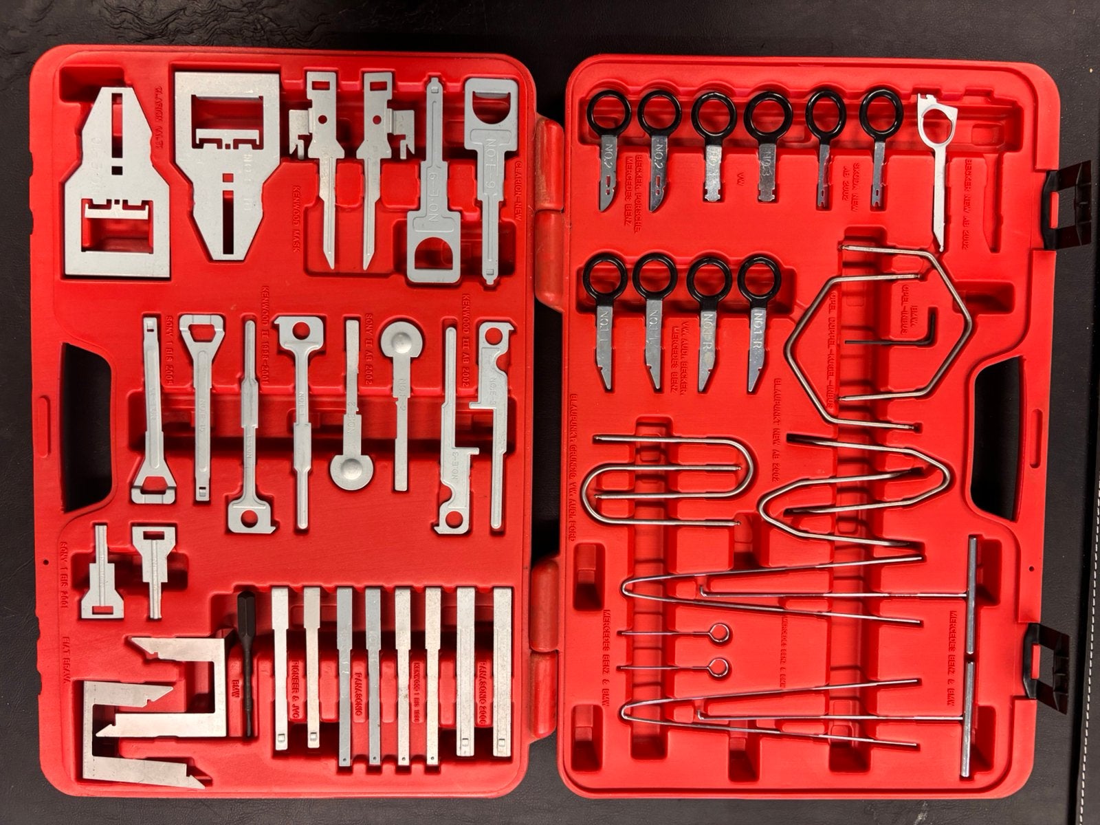 YATO YT-0838 radio ontgrendelset, 52-delig, Ophalen of Verzenden, Nieuw
