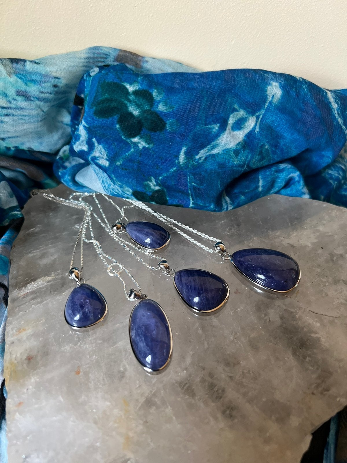 Tanzaniet hanger XXL beschermt intuïtie eyecatcher zeldzaam, Blauw, Magnolia11, Nieuw, Ophalen of Verzenden