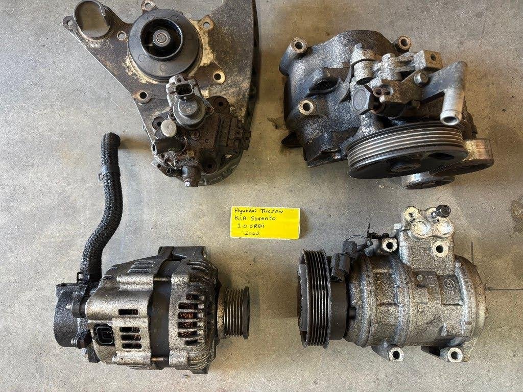 Hyundai 2.0CRDI '04-09 Dynamo,Aircopomp,Stuurpomp,Diesel, Ophalen, Gebruikt, Hyundai