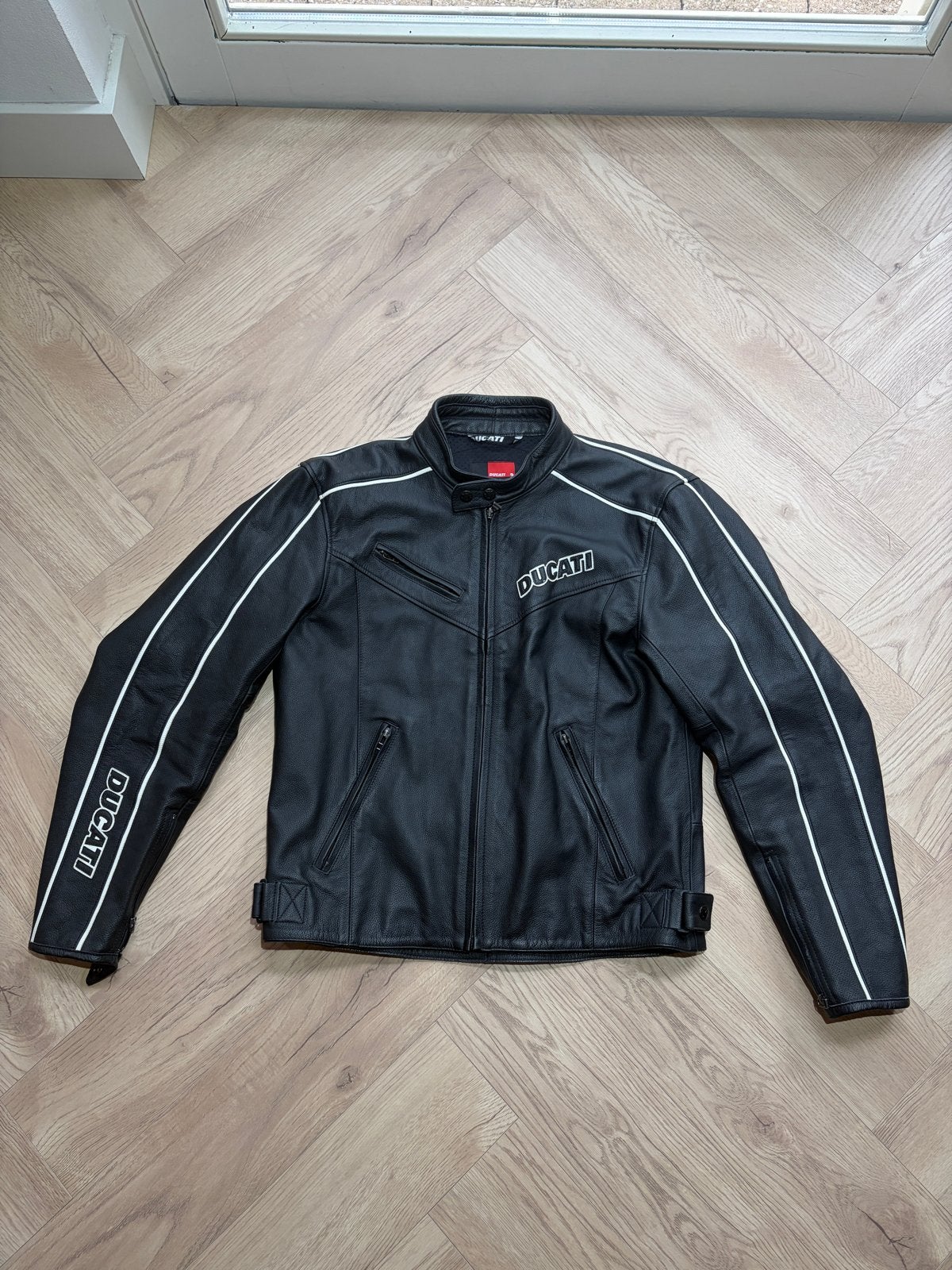 Ducati by Dainese Leren Motorjas - Nieuwstaat 52, Ophalen of Verzenden, Tweedehands, Heren, Jas | leer