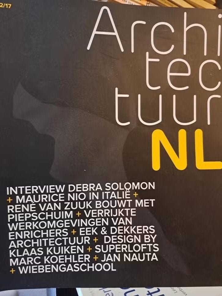 ARCHITECTUUR NL 2/17, Ophalen of Verzenden, Zo goed als nieuw, Architectuur algemeen