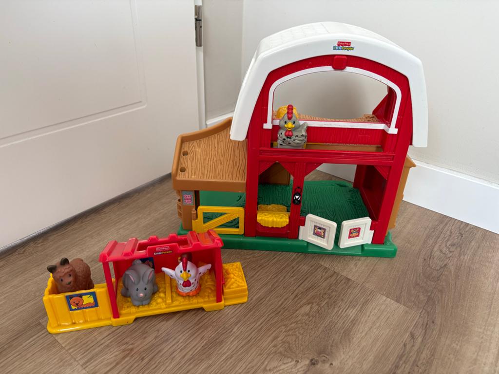 Fisher-Price Little People Boerderij Speelset met Dieren, Ophalen, Gebruikt, Speelset