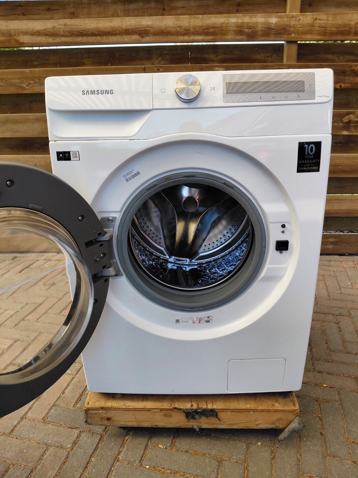 Samsung wasmachine ww90t636alh, Ophalen, 8 tot 10 kg, Voorlader, 85 tot 90 cm
