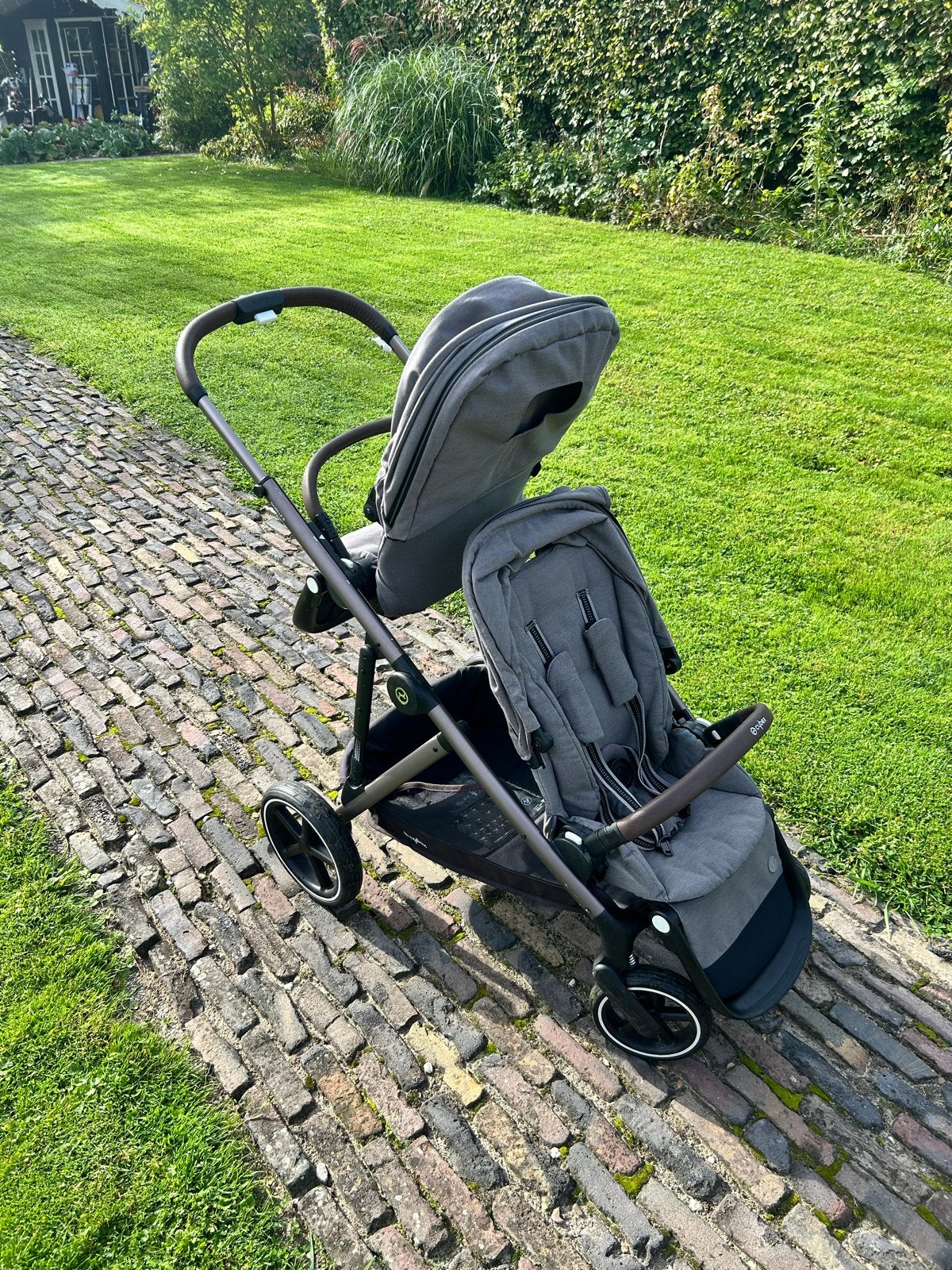 Cybex Gazelle S Duo kinderwagen, Kinderen en Baby's, Gebruikt, Duowagen, Ophalen, Kinderwagen