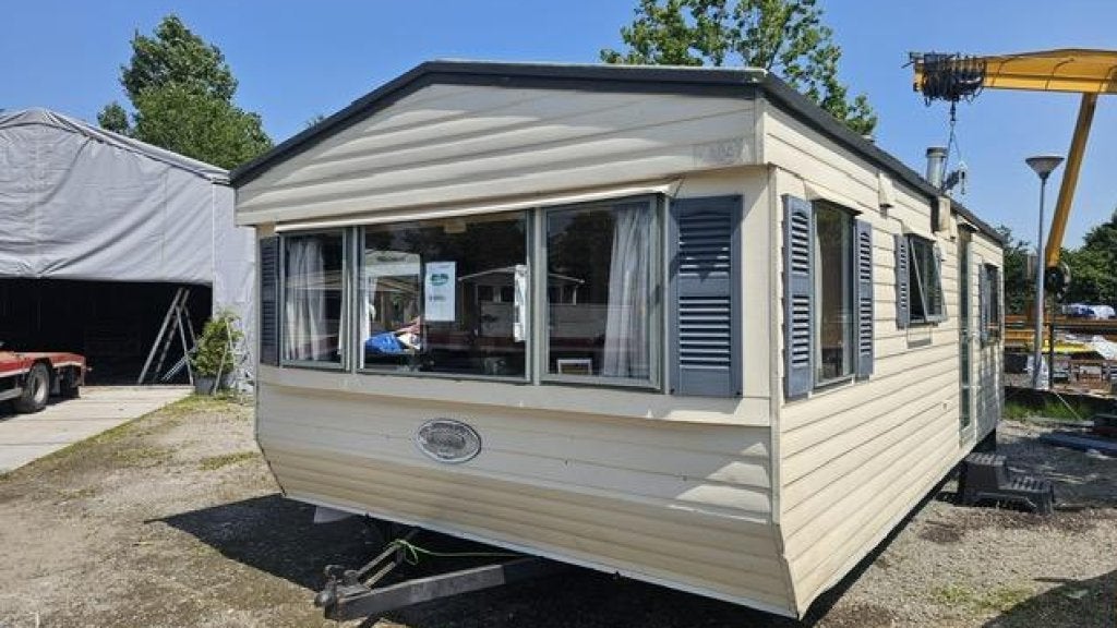 Nordstar Country Nordstar Country 350 x 9 m 2 slpk,douche, Caravans en Kamperen, Stacaravans, Tot en met 4
