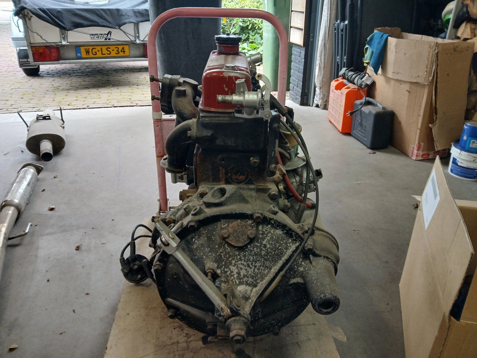 Mini classic motorblok 1100 met versnellingsbak, Auto-onderdelen, Ophalen, Gebruikt, Mini