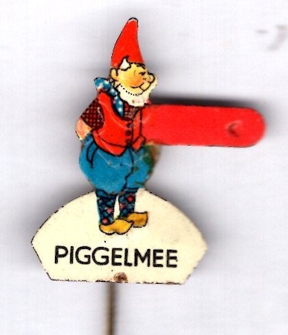 Piggelmee Van Nelle - Rotterdam klemmetje/ speldje ( T_079), Verzamelen, Verzenden, Nieuw, Figuurtje, Speldje of Pin