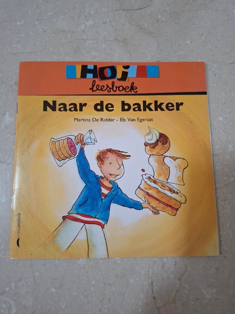 Leesboek: Naar de bakker, Ophalen of Verzenden, Zo goed als nieuw, Non-fictie